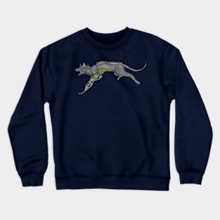 Sci fi monster dog Crewneck Sweatshirt